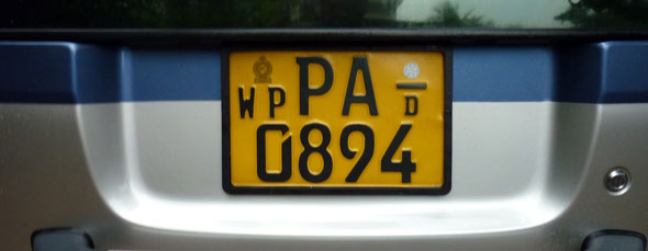 NUMBER PLATES & FRAMES